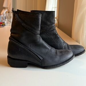 Farylrobin for Free People Essential Zipper Boot in Black Size 8